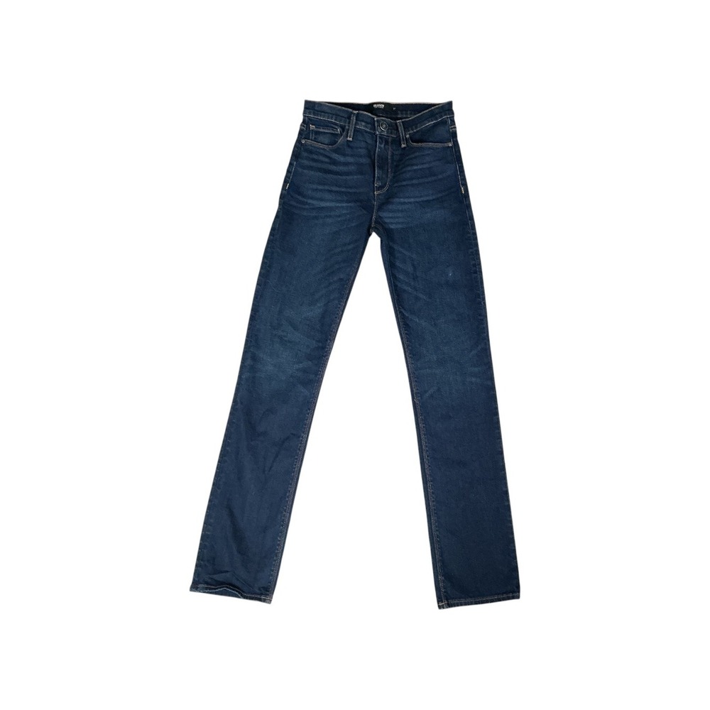 Hudson Nico Women's Jeans Size 27 Dark Wash Mid Rise Slim Straight Stretch Denim